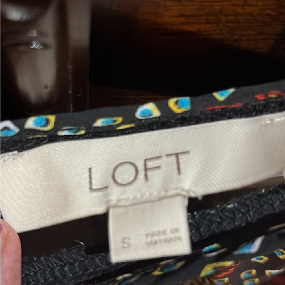 Ann Taylor Loft Sz Small Long Sleeve Top - Picture 2 of 7